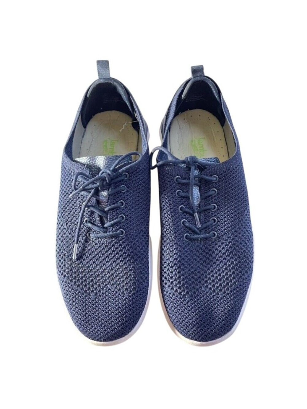 JAMBU Shoes MANGO VEGAN Womens 10M Navy Blue Vegan Knit Sneaker - Picture 3 of 13